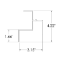 Picture of SUPREME FRP & ALUM TOP RAIL, 26 FT