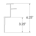 Picture of TOP RAIL MICKEY NEW STYLE 26' OEM 5299717