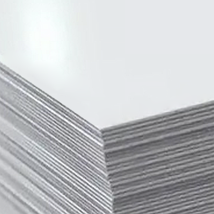 Picture of 0.040" X 49" X 96" ALUMINUM SIDE PANEL (PPW/MILL W/ PVC)(NON-PUNCHED) - 040X49X96PPW/PVC