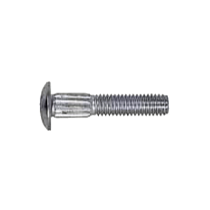 Picture of 1/4-20 X 1-1/2  RIB NECK CARRIAGE BOLT ZINC PLATED