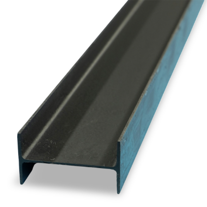 Picture of 3" X 2.58 LB X 102" I-BEAM - NO END CLIPS - 60 KSI (PRIMED BLACK)