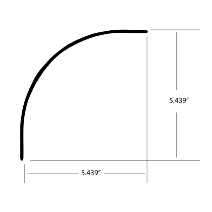 Picture of US TRUCK BODY - 0.090" X 9" WIDE X 108" ALUMINUM FRONT CORNER POST