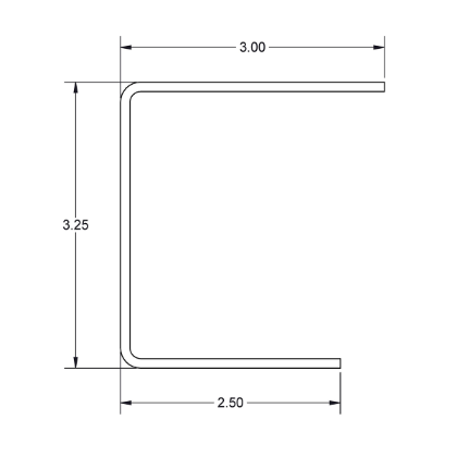 Picture of 12GA JET - 89-3/8" SIDE POST - SVG FRONT WALL (WABASH)