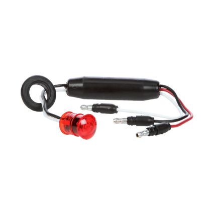 Picture of MARKER LAMP RED .75" ROUND LED DUAL FUNCTION, 3 WIRE P2