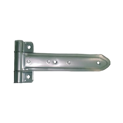 Picture of SUPREME NEW STYLE 10 IN HINGE 2 HOLE POWDER COATED GREY / REVERSE BUTT