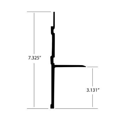 Picture of MICKEY BOTTOM RAIL 18 FT