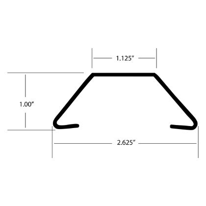 Picture of STEEL  ANTI SNAG STARTER BOW 1  X 98 FOR 102 WIDE BODIES. USED USED ON MORGAN 10