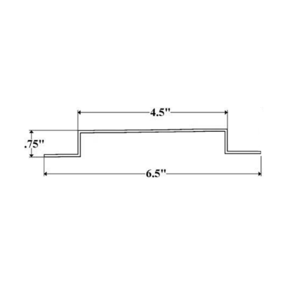 Picture of STARTER BOW FOR AM HAIRE 102" WIDE BODY 98-3/8 LONG 14 GA GALVANIZED STEEL 6-1/2