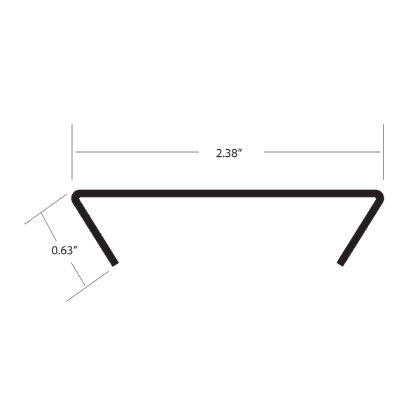 Picture of SUPREME - 87-7/8" STARTER ROOF BOW INSERT "S" SERIES BODY