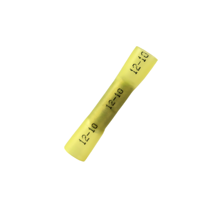 Picture of BUTT CONENCTOR 12-10 GA HEAT SHRINK- YELLOW 100PACK