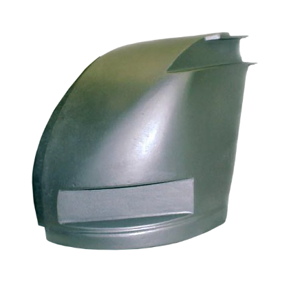Picture of SUPREME ALUMINUM CORNER CAP (LEFT FRONT) - OEM # 001-014