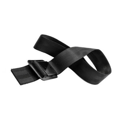 Picture of 24" PULL STRAP, BLACK RETAINER LOOPED